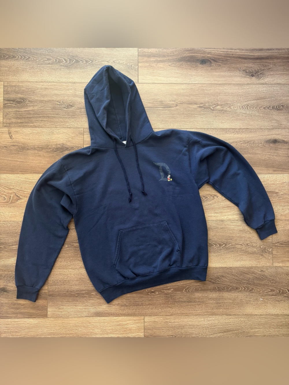 Disney Parks Navy Hoodie Medium